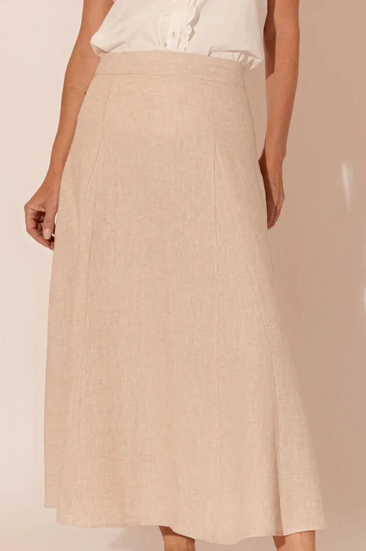 AJD1172 FAE LINEN SKIRT