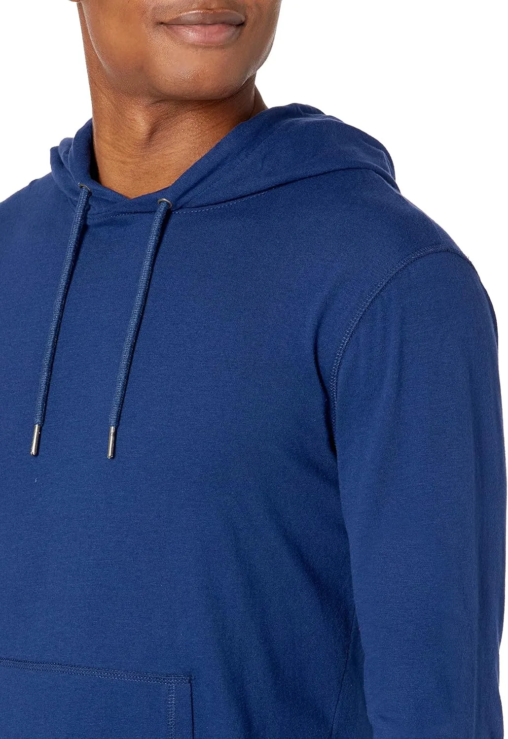 Amazon Essentials Men's Lightweight Jersey Pullover Hoodie