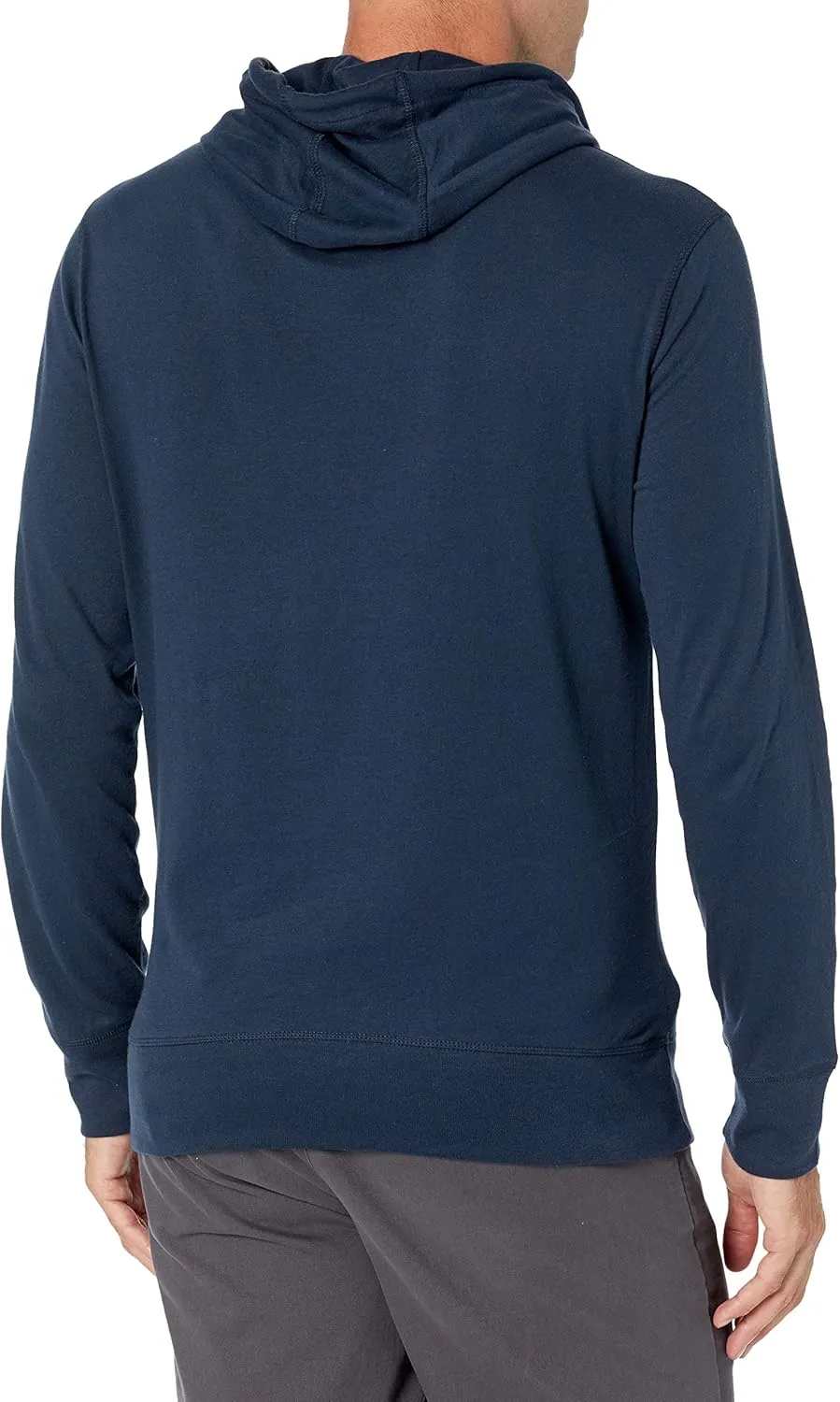 Amazon Essentials Men's Lightweight Jersey Pullover Hoodie