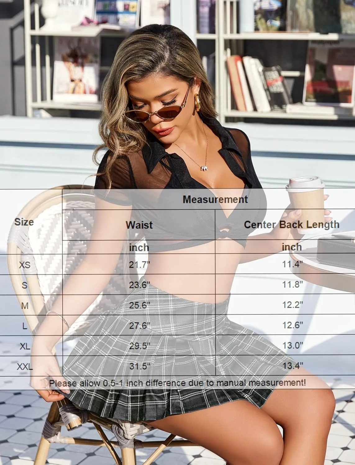 Avidlove Skirts for Women Y2k Mini Skirt Casual Pleated Short Skirts Pleated Cheer Skirt