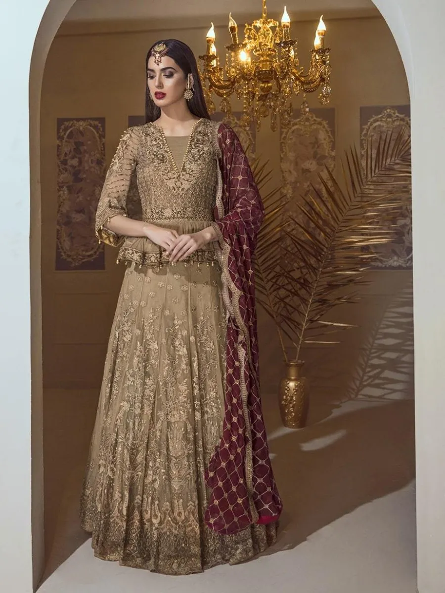 Eshaal Luxury Embroidered Chiffon Collection Vol-4 by Emaan Adeel – Saffron Senses