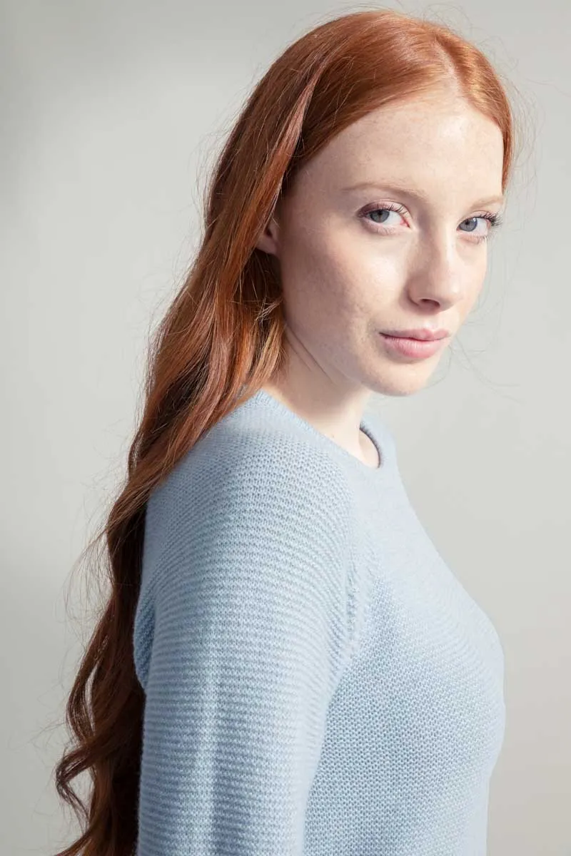 Giulietta Cashmere Sweater Light Blue