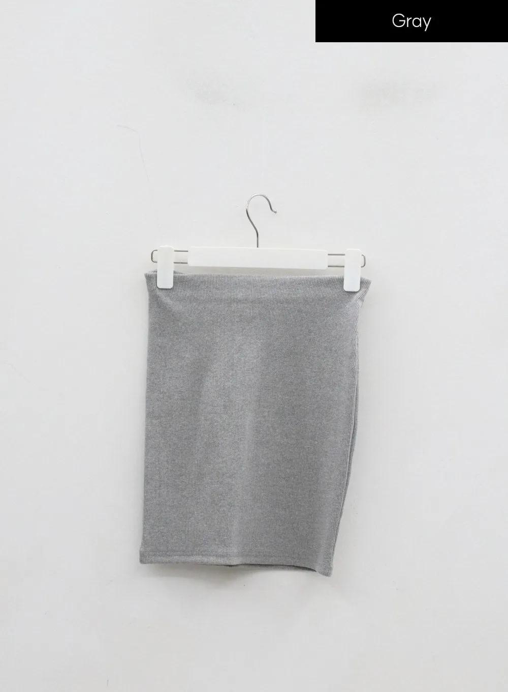 High Waist Cotton Mini Skirt IF301