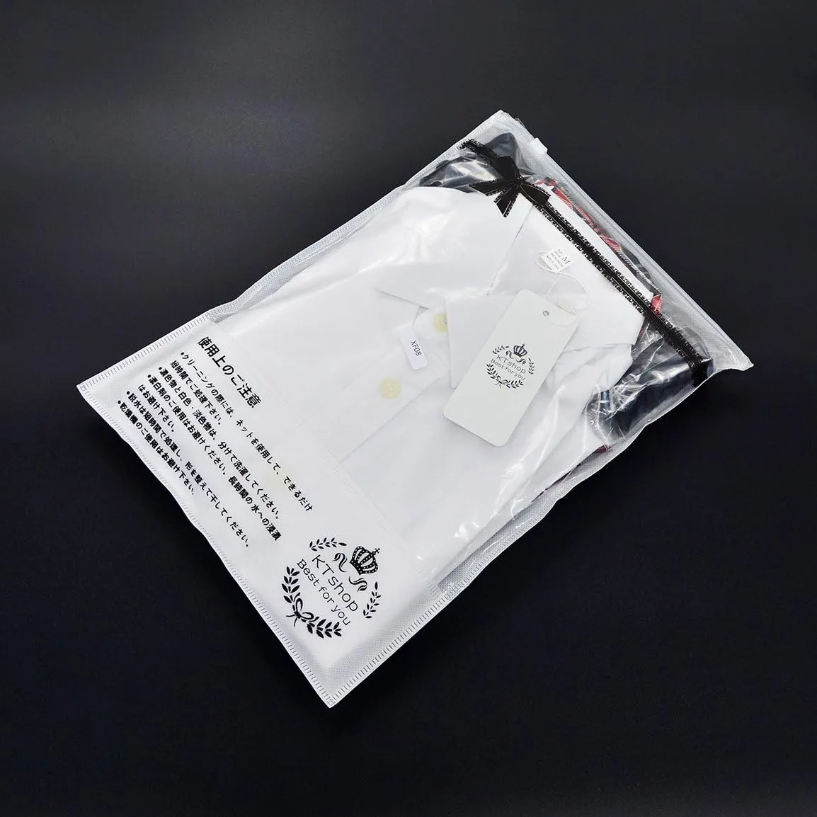 Japanese Tartan Pleated School Uniform Cosplay Costumes with Socks Eyeglass Frame Set