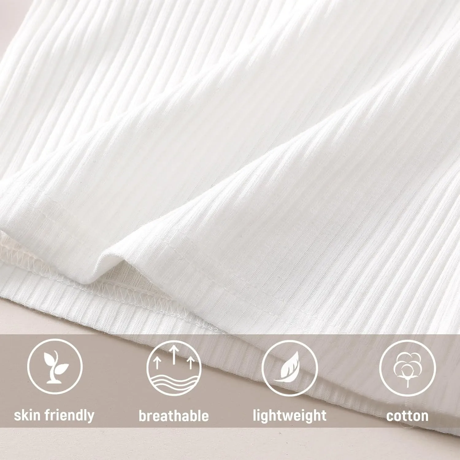 OPAWO Toddler Girl Shirts, Puff Dot Sleeve Baby Tee Shirt, Ribbed Short Sleeve T-Shirt, Solid Color Girls Tshirt Tops, 12M-7Y