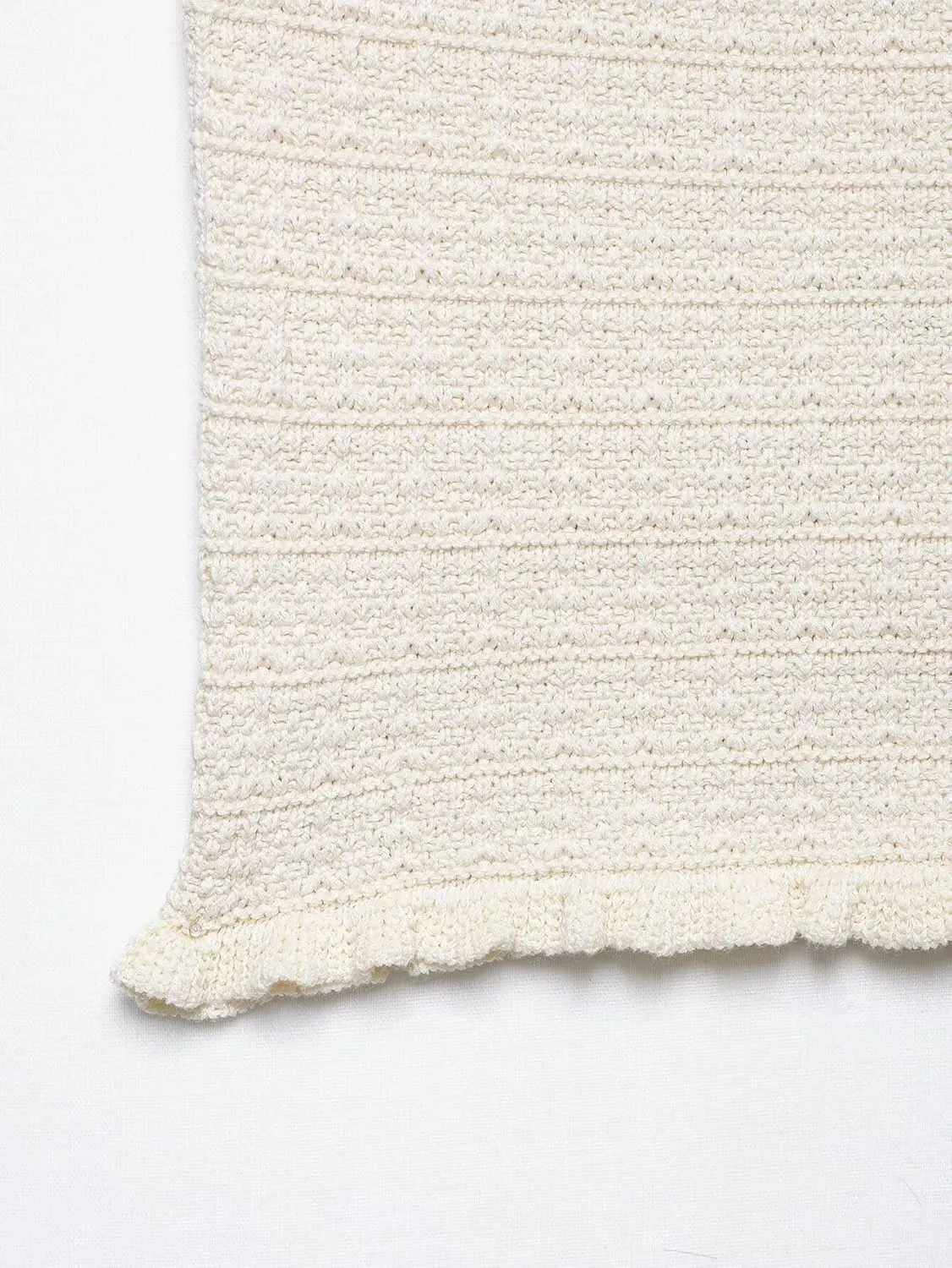 Women's Strapless Patchwork Top - Spring Fitted Non-Stretch Sleeveless Vest