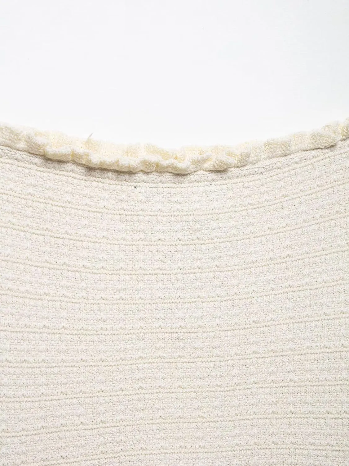 Women's Strapless Patchwork Top - Spring Fitted Non-Stretch Sleeveless Vest